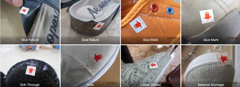 footwear defects