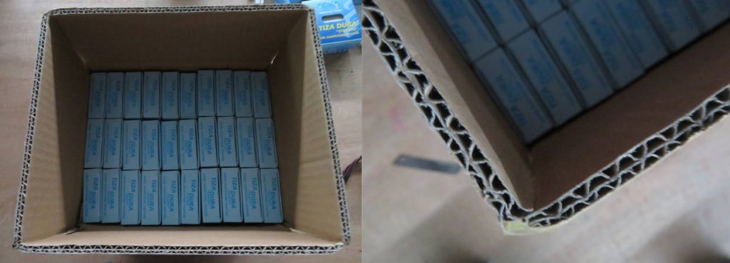 Packing and packaging check