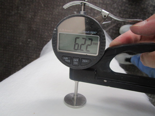 quality control check thickness