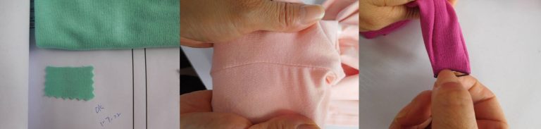 Garment material check